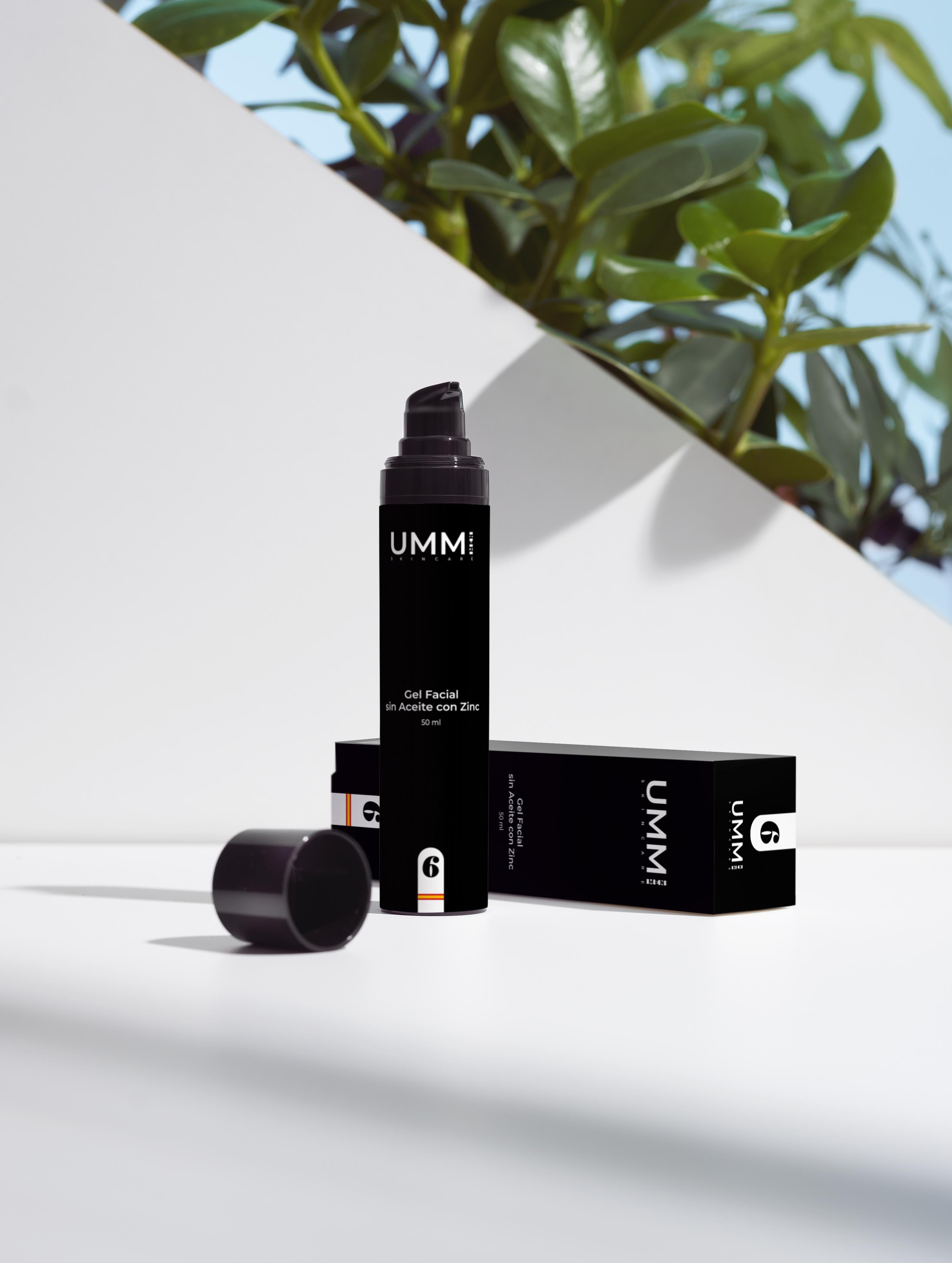 Gel Facial sin Aceites con Zinc