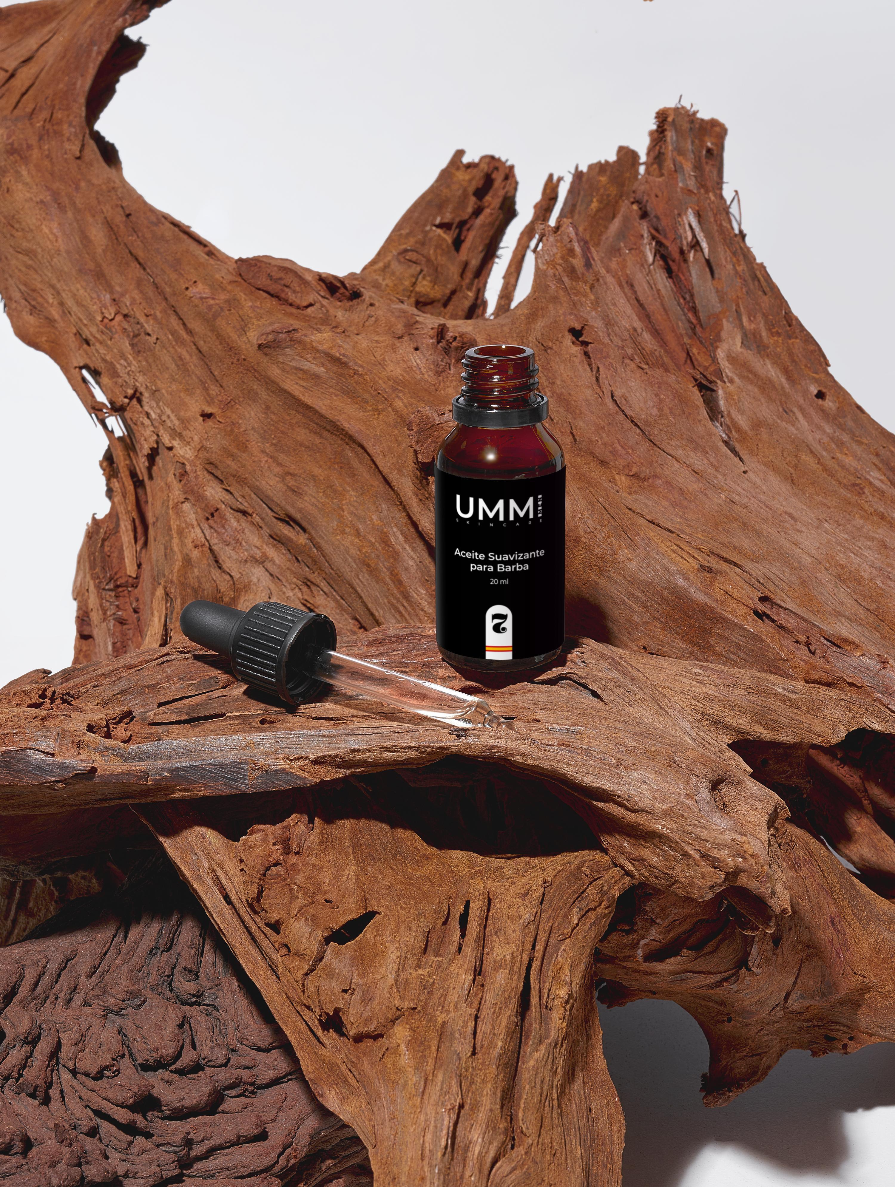 Aceite suavizante para barba con CBD