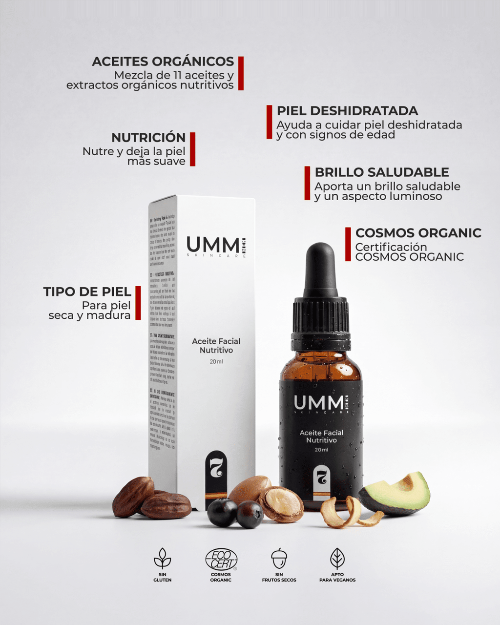 Aceite Bioactivo 11 aceites orgánicos__UMMI skincare