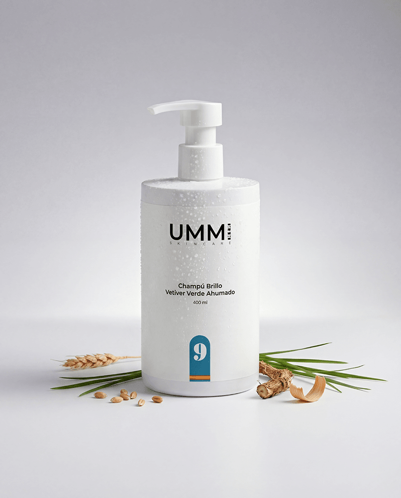 Champú Brillo – Vetiver Verde Ahumado__UMMI skincare