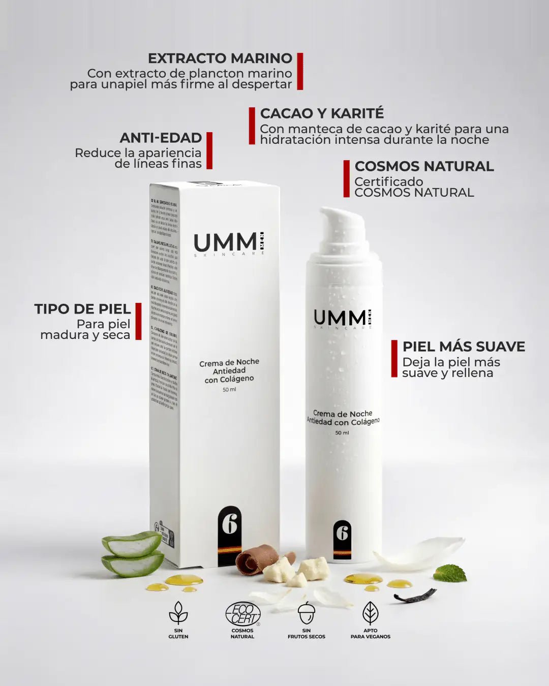 Crema de Noche con Colágeno__UMMI skincare