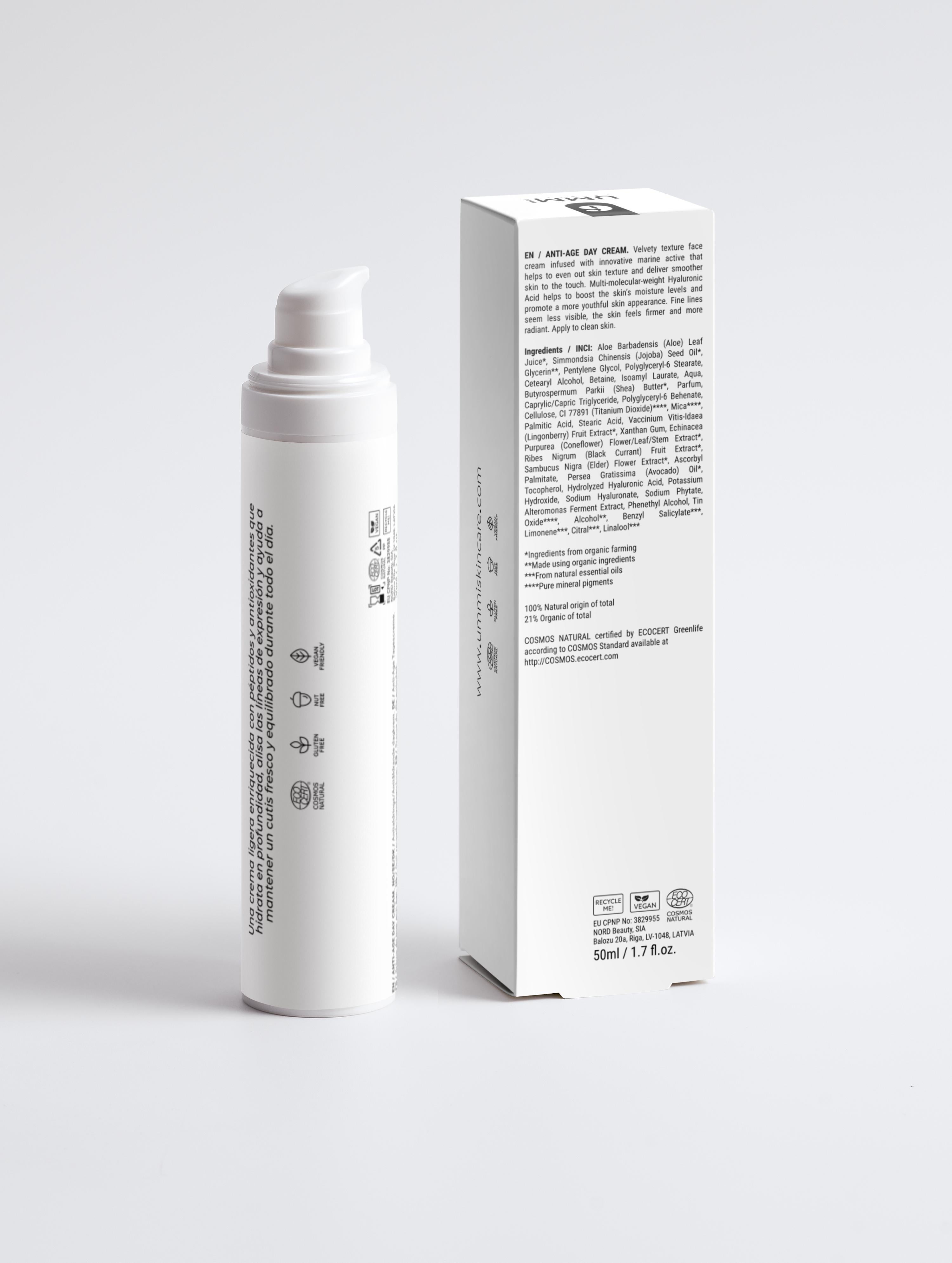 Crema de dia Antiedad