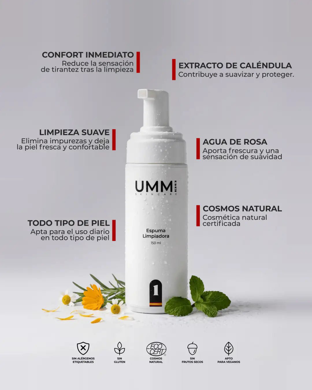 Espuma Limpiadora Suave__UMMI skincare
