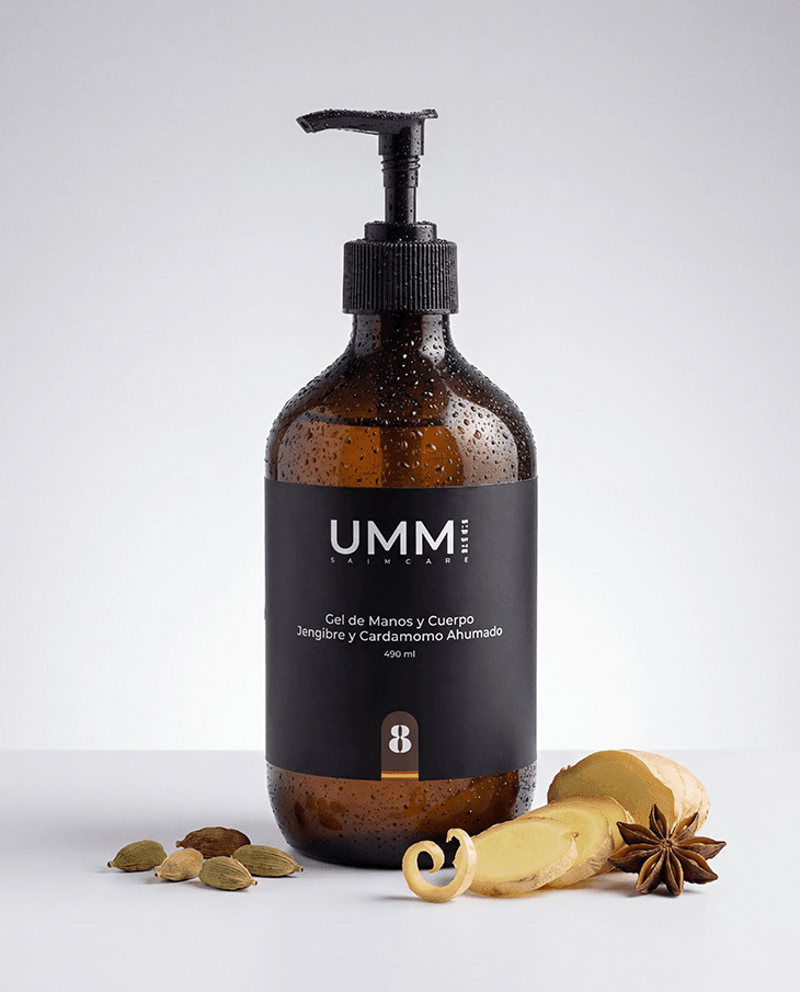 Gel de Manos y Cuerpo – Jengibre y Cardamomo Ahumado__UMMI skincare