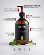 Gel de Manos y Cuerpo – Menta y Cedro Oscuro__UMMI skincare