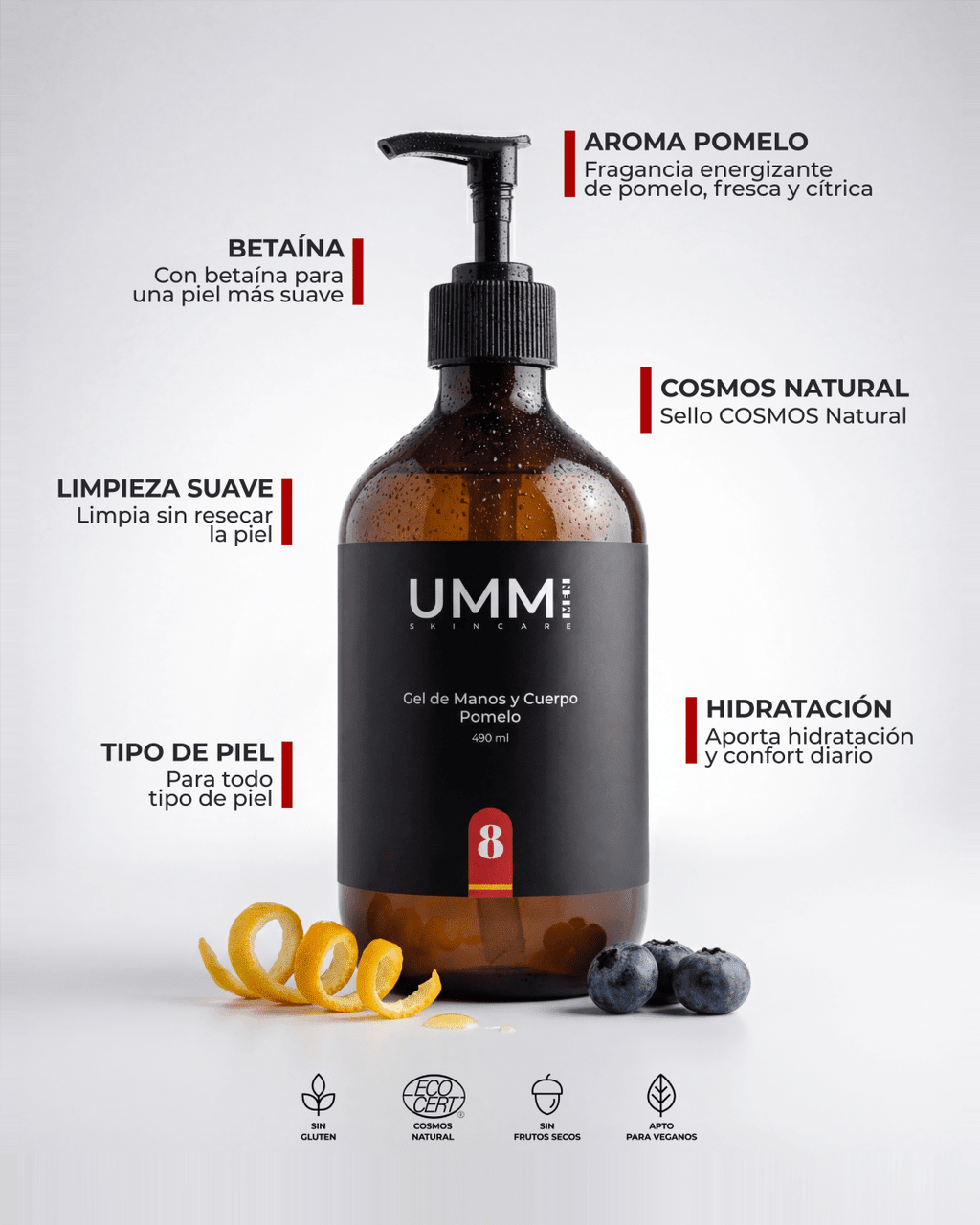 Gel de Manos y Cuerpo – Pomelo__UMMI skincare