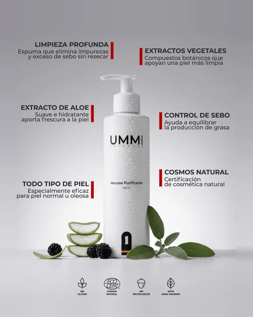 Mousse Purificante Hidratante__UMMI skincare