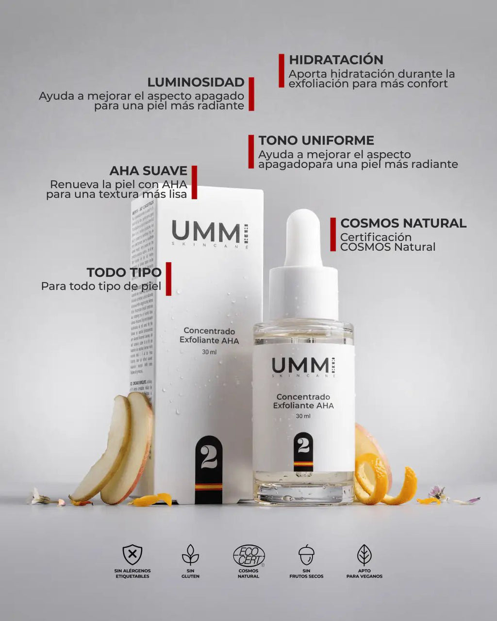 Peeling Concentrado Exfoliante + AHA__UMMI skincare